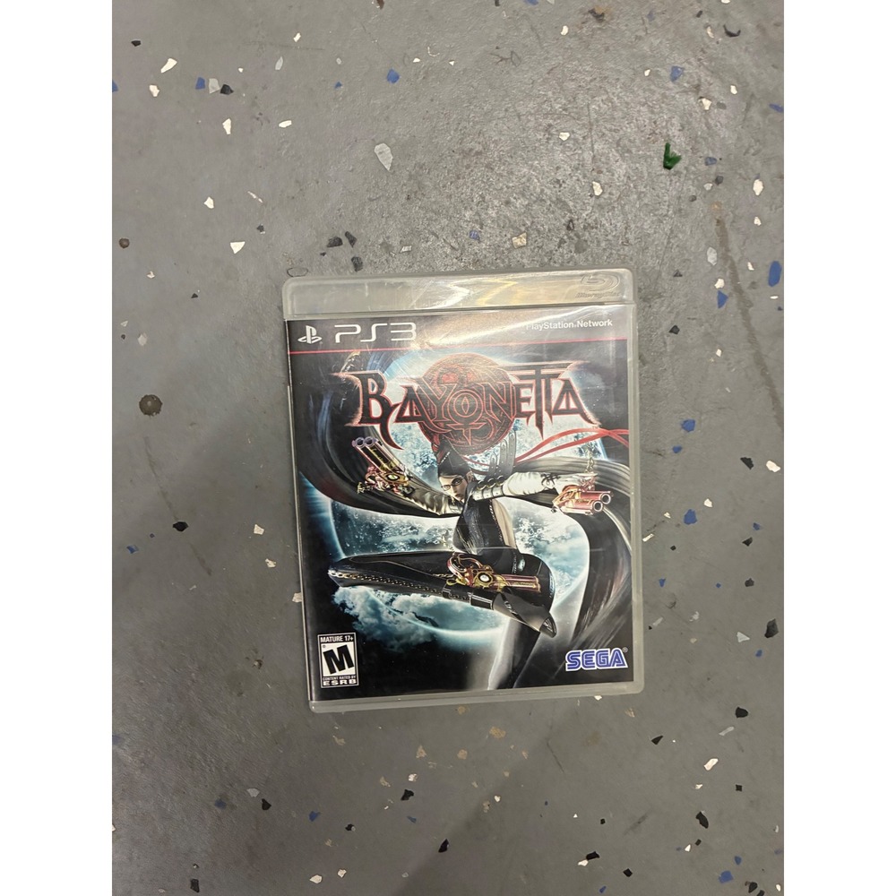 Bayonetta Sony PlayStation 3 PS3 SEGA Action Game BLUS-30444